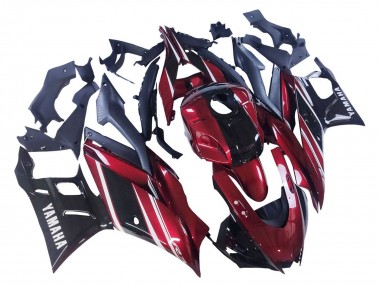 Cheap 2022-2024 Yamaha YZF R3/R25 Motorcycle Fairing - Red White Glossy Black Canada