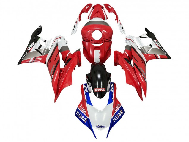 2022-2024 Yamaha YZF R3/R25 Motorcycle Fairings - White Red Blue Black Motul Flex Box Givi Unubat Canada
