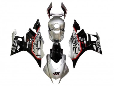 Cheap 2022-2024 Yamaha YZF R3/R25 Motorcycle Fairings - Silver Red Black 46 Canada