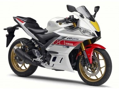 Cheap 2022-2024 Yamaha YZF R3/R25 Motorcycle Fairing - White Red Black Canada