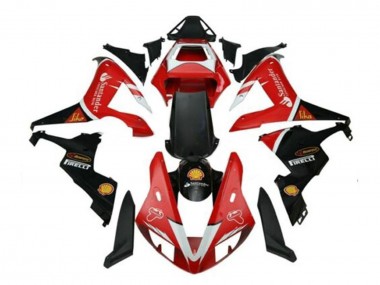 Cheap 2002-2003 Yamaha YZF 1000 R1 Motorcycle Fairings - Red Silver Black Santander Canada