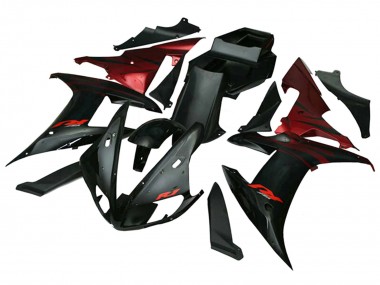 Cheap 2002-2003 Yamaha YZF 1000 R1 Motorcycle Fairings - Red Black Flame Canada