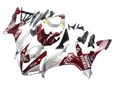 Cheap 2004-2006 Yamaha YZF 1000 R1 Motorcycle Fairings - Silver Red Fortuna Motul Canada