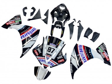 Cheap 2012-2014 Yamaha YZF 1000 R1 Motorcycle Fairings - Glossy Black White Red Fimer Yamalube Sterilgarda 87 Canada