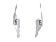 2015-2019 Yamaha YZF 1000 R1 Motorcycle Fairings - Silver Blue Glossy Black Canada