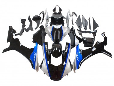 Cheap 2015-2019 Yamaha YZF 1000 R1 Motorcycle Fairings - Silver Blue Glossy Black Canada