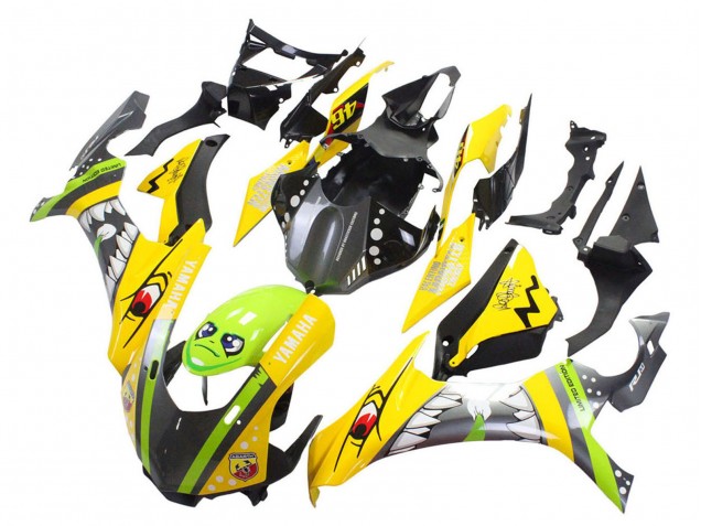 2015-2019 Yamaha YZF 1000 R1 Motorcycle Fairings - Yellow Green Shark Canada
