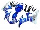 2006-2009 Yamaha YZF R6S Motorcycle Fairings - White Blue Fiat Motul Kastinee Canada