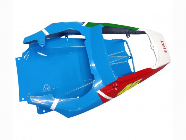 2006-2009 Yamaha YZF R6S Motorcycle Fairings - White Blue Green Red Kastinee Dunlop Motul Canada