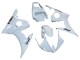 2003-2004 Yamaha YZF R6 Motorcycle Fairings - White Black Decals Canada