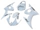 2003-2004 Yamaha YZF R6 Motorcycle Fairings - White Black Decals Canada
