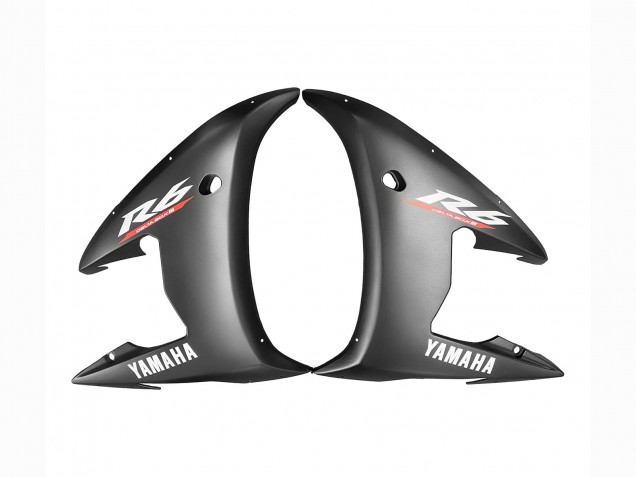 2003-2004 Yamaha YZF R6 Motorcycle Fairings - Red Glossy Black Matte Black Canada