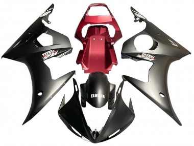 Cheap 2005 Yamaha YZF 600 R6 Motorcycle Fairing - Matte Black Red Canada