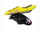 2005 Yamaha YZF 600 R6 Motorcycle Fairings - Black Pink Yellow Repsol 46 Canada