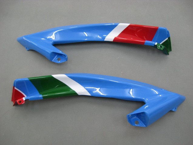 2006-2007 Yamaha YZF 600 R6 Motorcycle Fairings - Blue Green White Red Dunlop Michelin Motul Canada