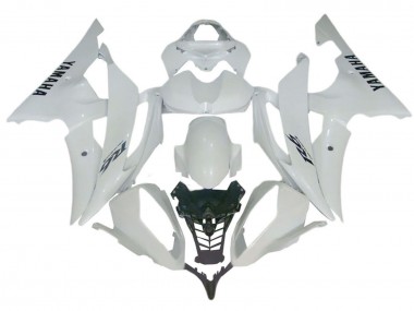 Cheap 2008-2016 Yamaha YZF 600 R6 Motorcycle Fairings - Glossy White Canada