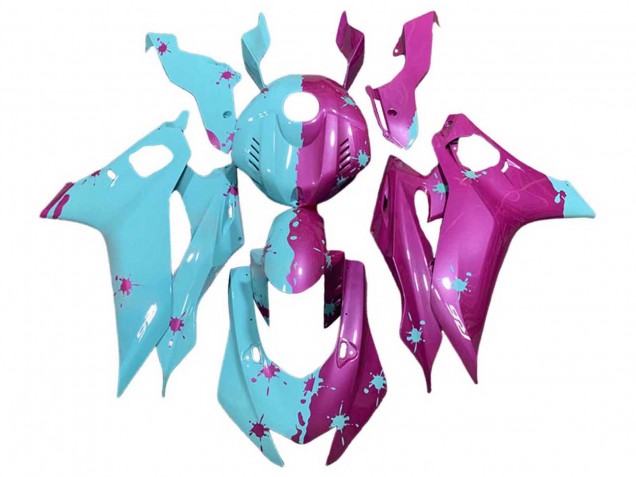 2017-2025 Yamaha YZF 600 R6 Motorcycle Fairings - Blue Pink Canada