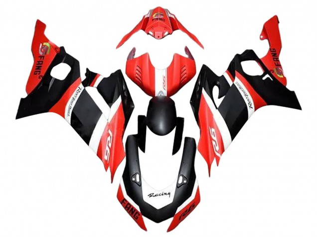 2017-2025 Yamaha YZF 600 R6 Motorcycle Fairings - Red White Matte Black Canada