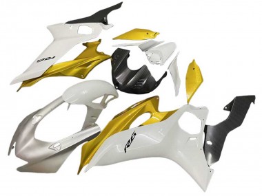 Cheap 2017-2025 Yamaha YZF 600 R6 Motorcycle Fairings - White Gold Canada