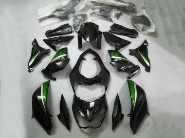 Cheap 2013-2018 Kawasaki Z800 Motorcycle Fairings - Glossy Black Green Silver Canada