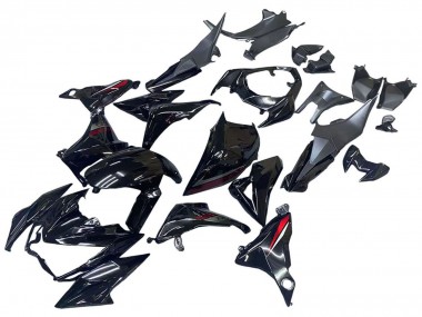 Cheap 2013-2018 Kawasaki Z800 Motorcycle Fairings - Glossy Black Red Canada