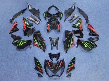 Cheap 2013-2018 Kawasaki Z800 Motorcycle Fairings - Black Red Green Canada