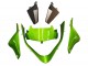 2000-2001 Kawasaki ZX9R Motorcycle Fairings - Green Flame Canada
