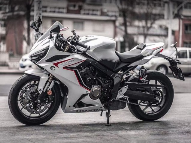 2019-2020 Honda CBR650R Motorcycle Fairings - White Red Black Canada
