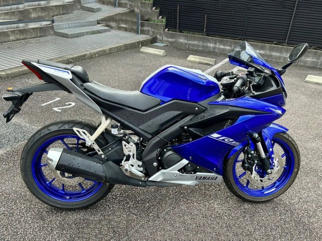 2018-2024 Yamaha YZF R15 Motorcycle Fairings - Blue Silver Canada