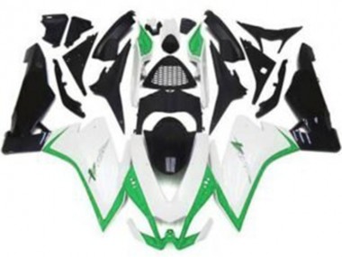 Cheap 2009-2015 Aprilia RSV4 1000 Motorcycle Fairings - White Green Black Canada