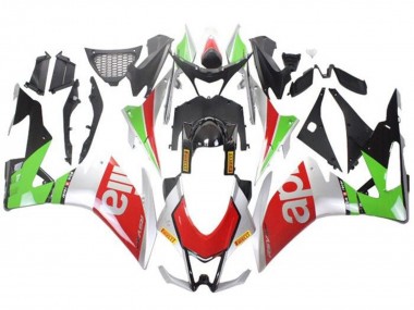 Cheap 2009-2015 Aprilia RSV4 1000 Motorcycle Fairings - Silver Red Green Canada