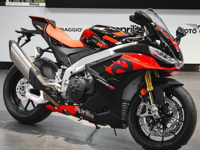 2021-2024 Aprilia RSV4 1100 Motorcycle Fairings - Red Black Canada