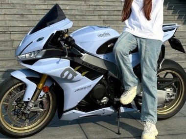 Cheap 2021-2024 Aprilia RSV4 1100 Motorcycle Fairings - Matte Light Blue Canada