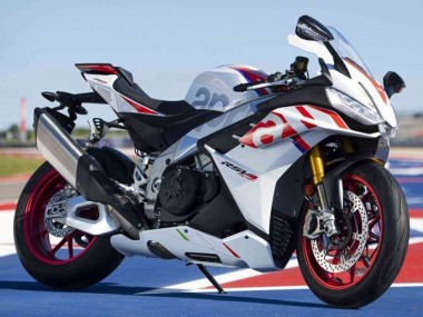 Cheap 2021-2024 Aprilia RSV4 1100 Motorcycle Fairings - White Red Blue Canada
