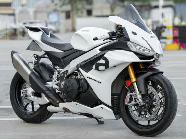 Cheap 2021-2024 Aprilia RSV4 1100 Motorcycle Fairings - White Canada
