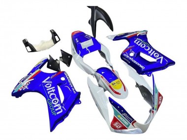 Cheap 2003-2013 Suzuki SV650 Motorcycle Fairings - White Blue Voltcom Canada