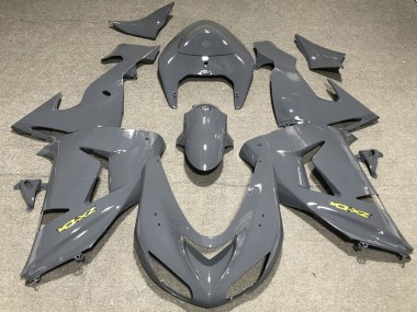 Cheap 2006-2007 Kawasaki ZX10R Motorcycle Fairings - Nardo Grey Yellow Canada