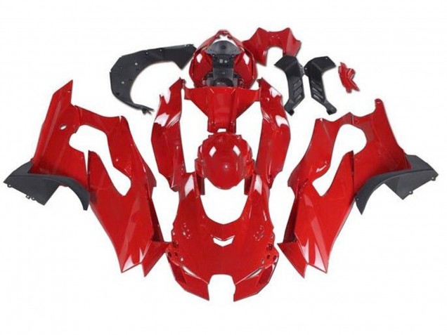 2021-2025 Kawasaki ZX10R Motorcycle Fairings - Red Canada