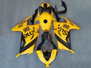 Cheap 2013-2017 Kawasaki EX300 Motorcycle Fairings - Yellow Black Supreme Canada