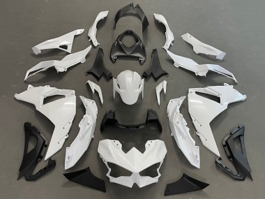 Cheap 2024-2025 Kawasaki Ninja 500 EX500R Motorcycle Fairings - White Black Canada