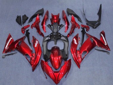 Cheap 2017-2019 Kawasaki Ninja 650 EX650 Motorcycle Fairing - Red Black White Canada