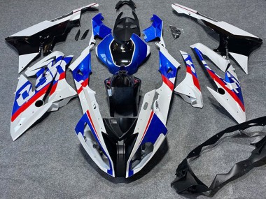 Cheap 2009-2014 BMW S1000RR Motorcycle Fairings - White Red Blue Glossy Black Tyco Canada