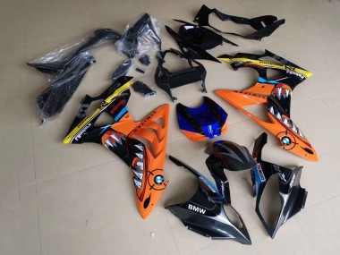 Cheap 2009-2014 BMW S1000RR Motorcycle Fairings - Yellow Blue Orange Black Shark Canada