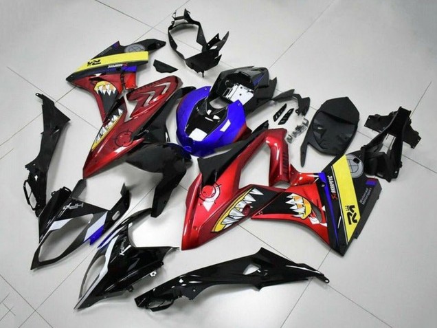 2015-2016 BMW S1000RR Motorcycle Fairings - Blue Red Yellow Black Shark Canada