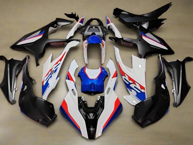 2019-2022 BMW S1000RR Motorcycle Fairings - White Red Blue Black Canada