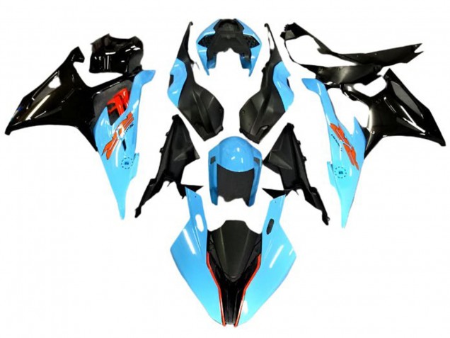 2019-2022 BMW S1000RR Motorcycle Fairings - Light Blue Black Red Canada