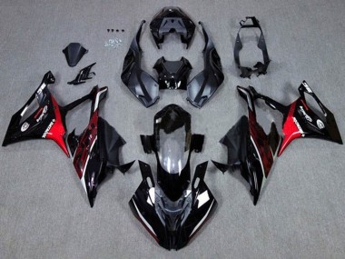 Cheap 2019-2022 BMW S1000RR Motorcycle Fairings - Black Dark Red Red Canada