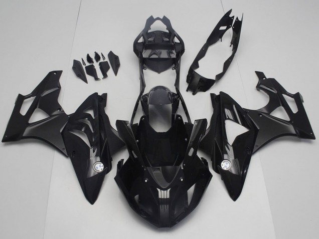 2019-2022 BMW S1000RR Motorcycle Fairings - Black Matte Black Canada