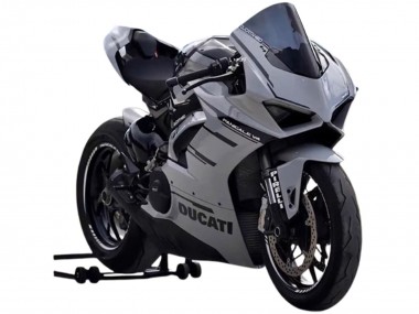 Cheap 2018-2019 Ducati Panigale V4 V4S Motorcycle Fairings - Grey Black Canada