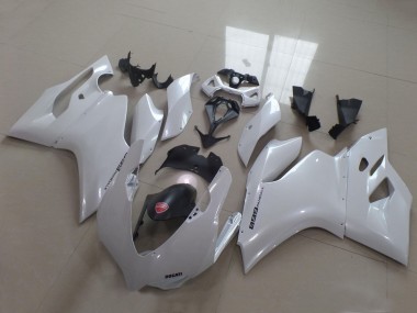 Cheap 2011-2014 Ducati Panigale 899 Motorcycle Fairings - White Canada